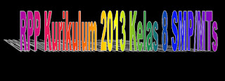 RPP PAI Kurikulum 2013 Kelas 8 SMP/MTs Format Word (doc)