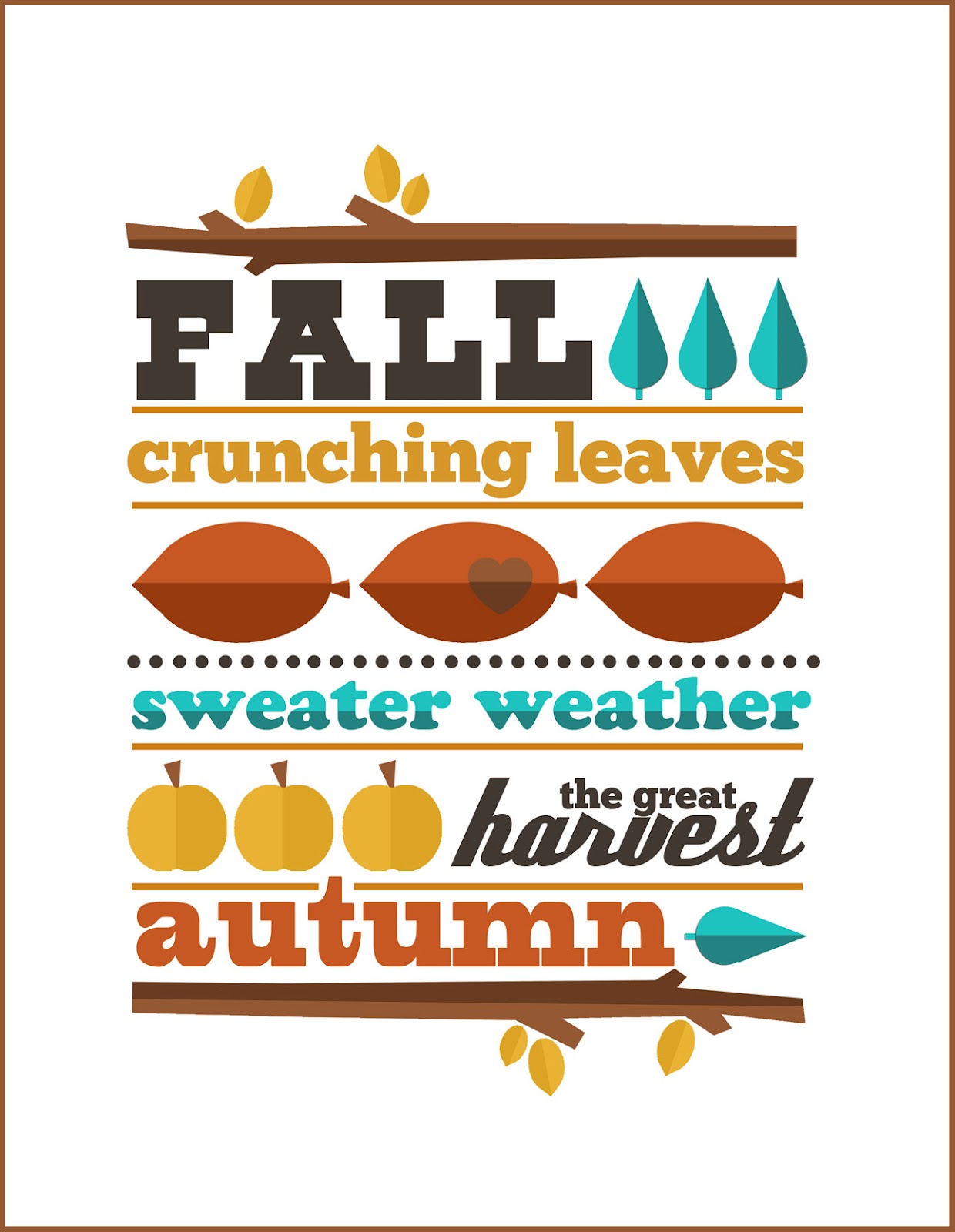 Fall Printable