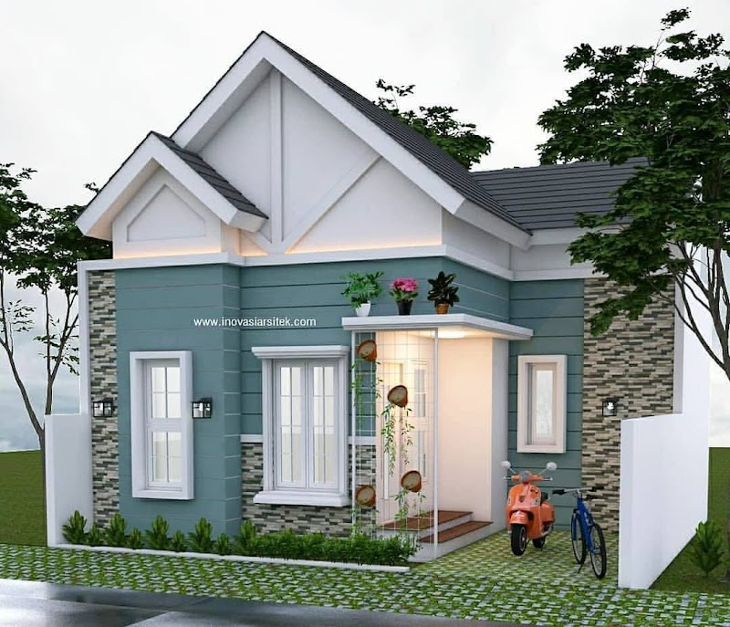 25+ Desain Rumah Sederhana Pedesaan, Yang Nyaman!