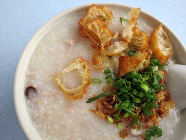 Hong Kong Porridge 粥 Congee