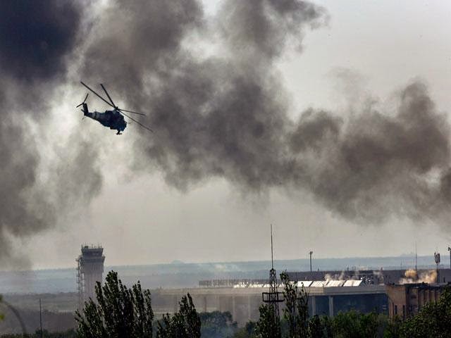 Mundo/ Ucrania retoma aeropuerto de  Donetsk  a sangre y fuego