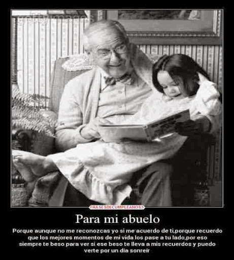 Feliz cumpleaños abuelo (bellas dedicatorias)