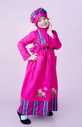 33 Gambar Model Baju Muslim Anak Perempuan Terbaru 2022