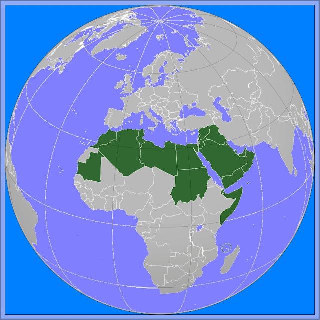 The Arab League Map