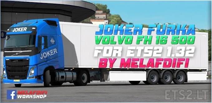 [ETS2 1.32] MohSkinner – Truck Skins –  Joker Furka