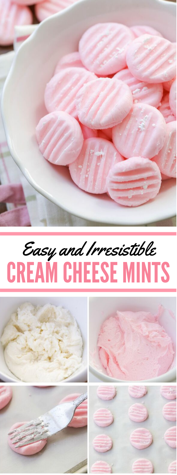 Cream Cheese Mints #desserts #candy