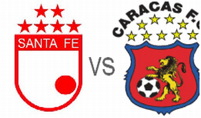 Resumen goles Santa fe (2) VS Caracas (1) | Copa sudamericana