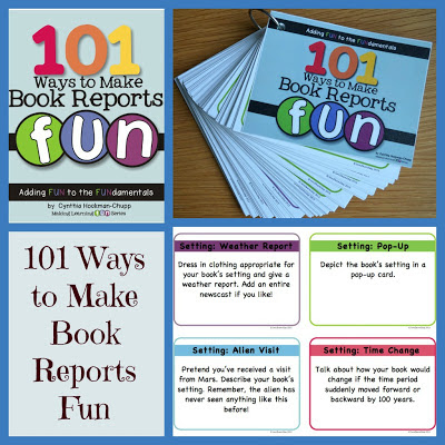 book report fun activities