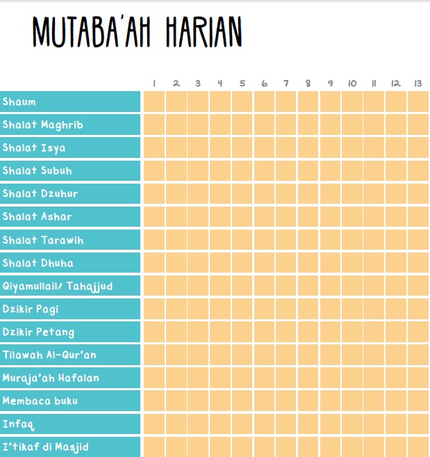 Download E-book Jurnal Ramadhan  Kumpulan Pelajaran 