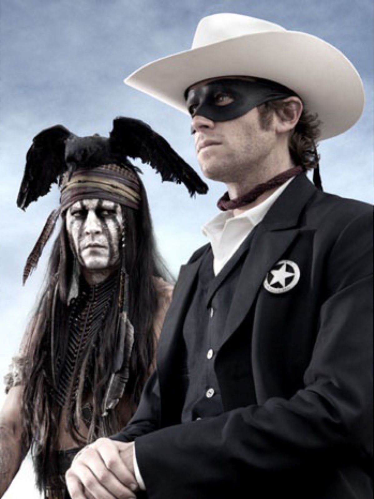 Johnny Depp as Tonto in Lone Ranger