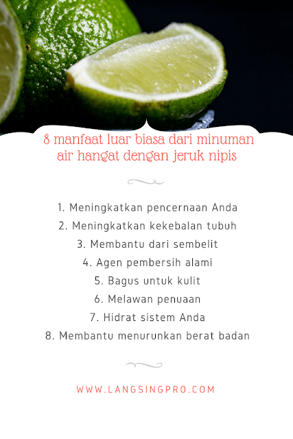 BERAGAM MANFAAT CARA DIET DENGAN JERUK NIPIS