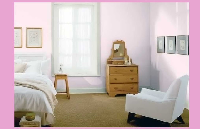 Zarte Rose Farben Schlafzimmer