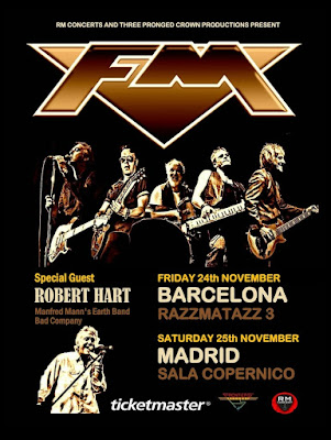 FM - Robert Hart - Barcelona - Madrid - Spain - Nov 2017 - poster