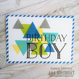 AAA Birthday Challenge - For the boys