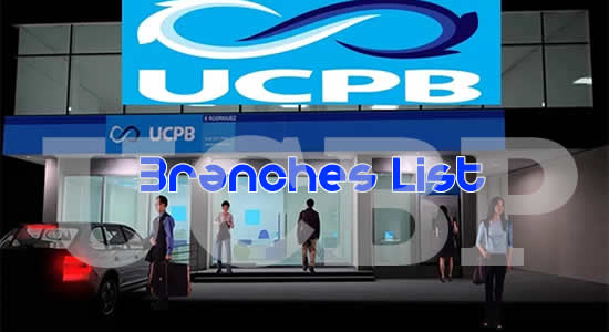 List of UCPB Branches