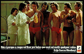 cueca Rhodianyl, Rhodia, 70s underwear, moda masculina anos 70, Moda anos 70; propaganda anos 70; história da década de 70; reclames anos 70; brazil in the 70s; Oswaldo Hernandez 
