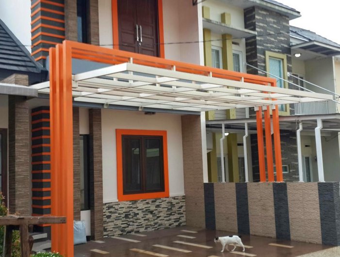 68 Model Kanopi Baja Ringan untuk Teras Depan Rumah 