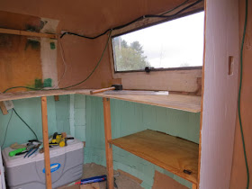 building trailer kitchen countertop