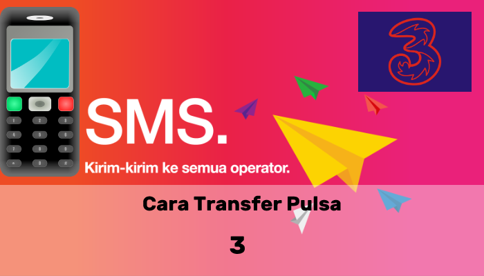 cara transfer pulsa 3