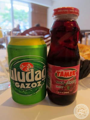 image of Turkish soda at Roka Turkish Cuisine in Kew Gardens, NY