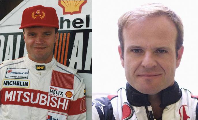 Tommi Makinen tetracampe o mundial de WRC e Rubens Barrichello 