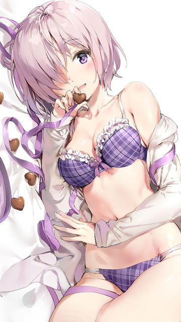 Wallpapers HD Anime Fate Grand Order Mashu Kyrielight