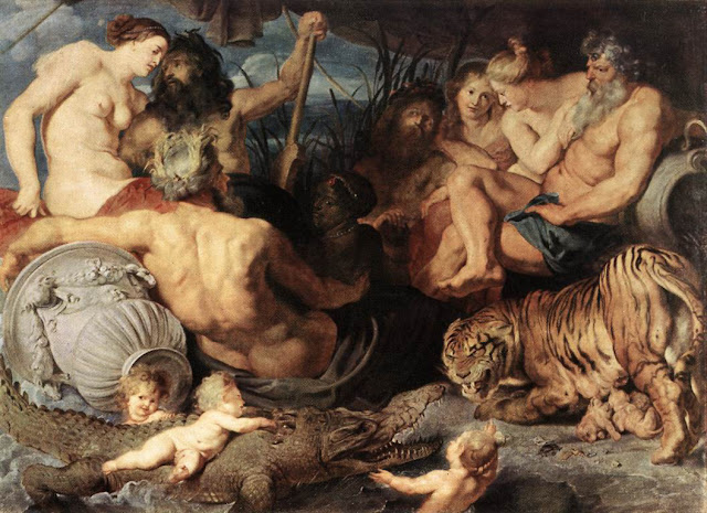 The Four Continents ,Peter Paul Rubens, Baroque Painter