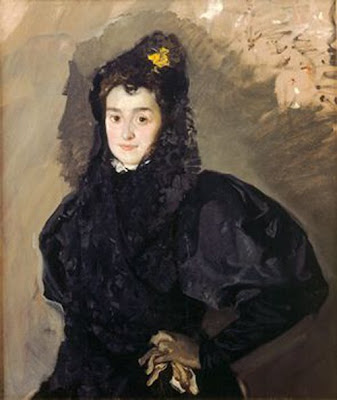 Retrato de Enriqueta del Catillo, Joaquín Sorolla Bastida, Retratos de Joaquín Sorolla, Joaquín Sorolla y Bastida, Joaquín Sorolla, Pintor español, Retratista español, Pintores Valencianos, Enriqueta del Catillo