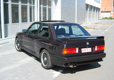 BMW E30 M3 Original features