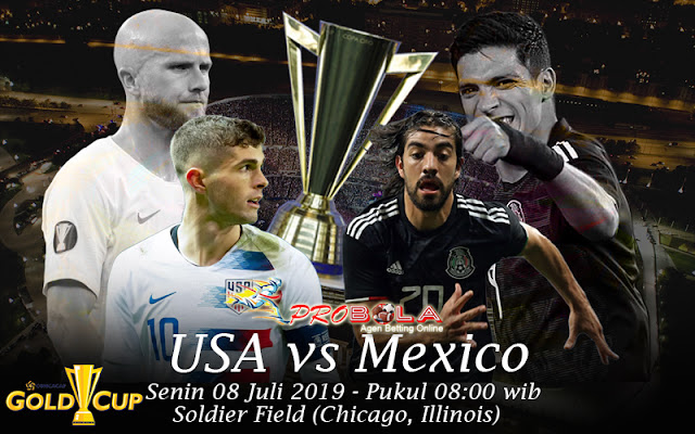Prediksi USA vs Mexico 08 Juli 2019 CONCACAF Gold Cup