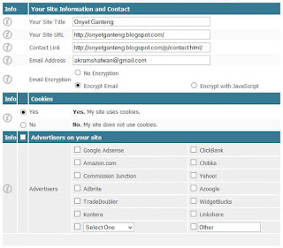 Cara Mudah Membuat Halaman Disclaimer dan Privacy Policy