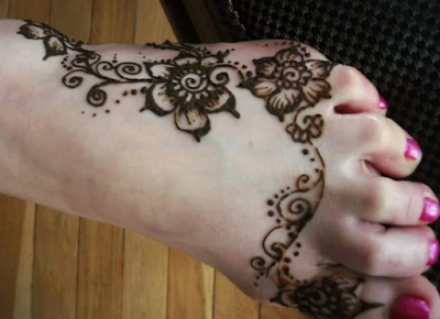 tutorial henna kaki