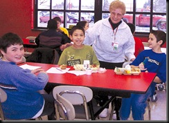 school cafeteria