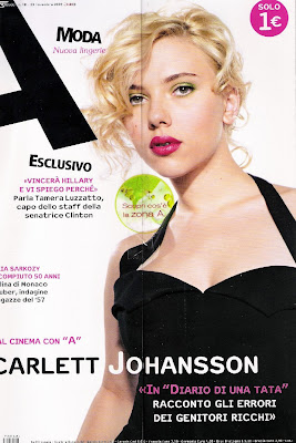 Scarlett in some magazine or the other