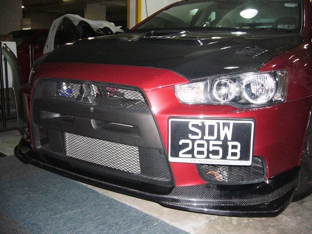 Evo X Front Lip Varis Style Posted by LaoKokKok at Friday April 16 