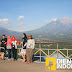 Panorama Merapi Dari Ketep Pass Magelang 