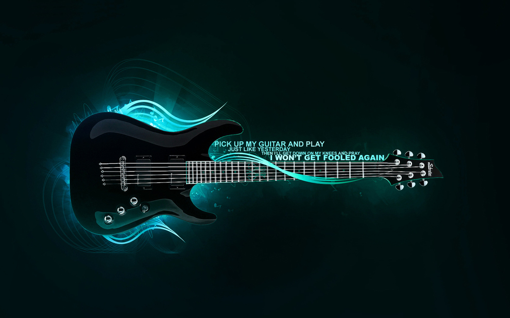 Guitar Wallpaper - Guitar Mantra 1050x656. Guitar Mantra 1050x656 Wallpaper