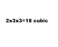 how many cubic units is a box that is 3 units high, 3 units wide, and 2 units deep?