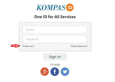 Cara Registrasi Kompasiana