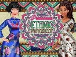 Princesses Ethnic Photoshoot Games Games new and Free online Games For Girls