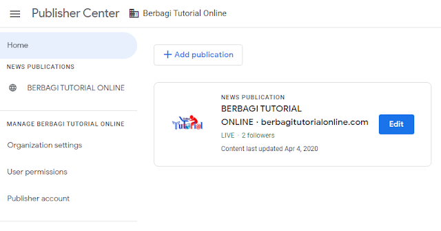 Berbagi Tutorial Online Approved Google News
