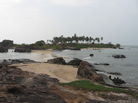 View of St.Mary's Island, Malpe, Udupi