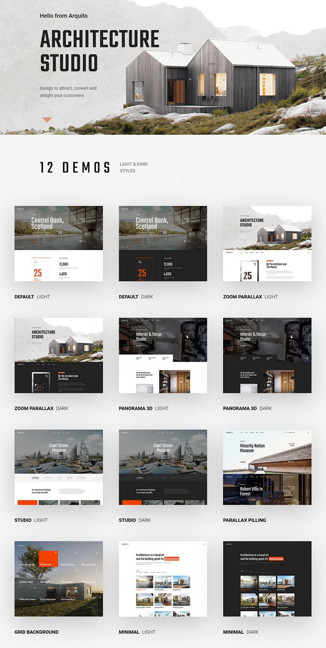 Download Architecture & Interior Landing Page