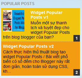 Widget Popular Posts v2