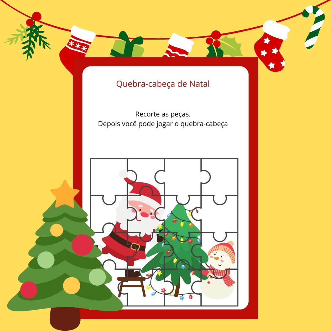 Quebra-cabeça: Natal - Jogo Gratuito Online