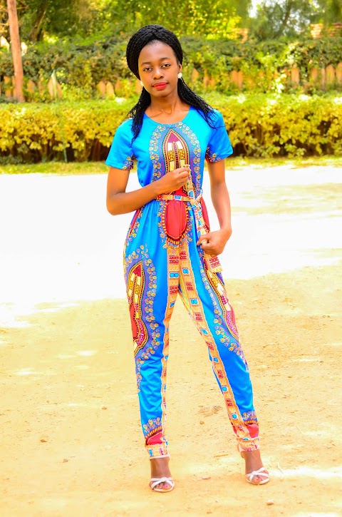 Ethnic Print Jumpsuit