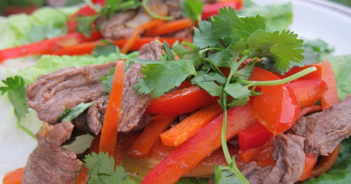 Will Blog For Food: Flank Steak Fajita Lettuce Wraps