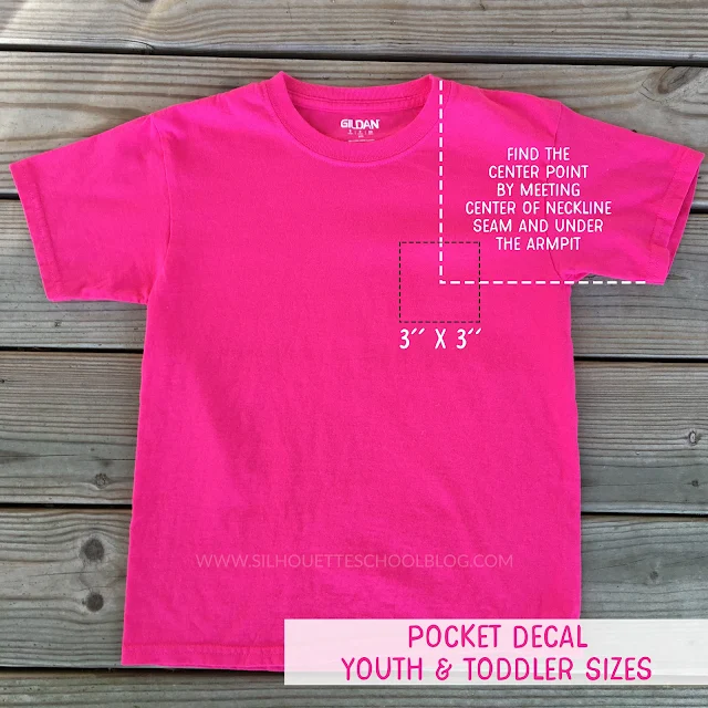 HTV, Heat Press, Decal Placement, HTV Tips, t-shirt placement