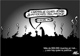 Viñeta de Forges sobre las víctimas de la guerra