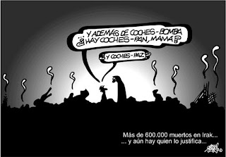 Viñeta de Forges sobre las víctimas de la guerra